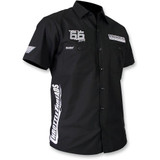 Throttle Threads Throttle Threads Snow Shop Shirt - Black - 4Xl Tt430S24Bk4R