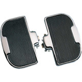 DRAG SPECIALTIES DS-720233 Drag Specialties Passenger Floorboards - Black/Chrome - Gl1000/1100