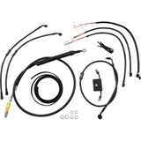 La Choppers Handlebar Cable/Brake Line Kit - Quick Connect - Complete - 18" - 20" Handlebars - Midnight La-8157Kt2-19M La Choppers Handlebar Cable/Brake Line Kit - Quick Connect - Complete - 18" - 20" Handlebars - Midnight La-8157Kt2-19M
