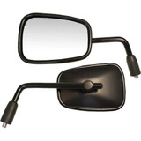 EMGO 2029741 Emgo Mirror - Side View - Rectangular - Black - Right 20-29741
