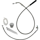 FAT BAGGERS INC. 119914 Ez Installation Kit - +4" - Fltr '21-'23 - Braided 119914