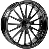 RSD 12027106TRSASMB Rsd Wheel - Traction - Front - Dual Disc/Without Abs - 21X3.5 - Black Ops - '08+ Flh 12027106Trsasmb