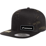 FACTORY EFFEX 2786304 Factory Effex Honda Snapback Hat - Camo Black 27-86304