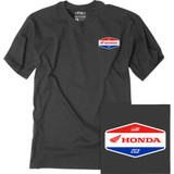 Factory Effex Honda Stadium T-Shirt - Heather Charcoal - Medium 27-87332