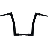 FAT BAGGERS INC. 618014B Fat Baggers Inc. Handlebar - Flat Top - 14" - Black 618014-B