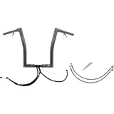 FAT BAGGERS INC. 601316 Fat Baggers Inc. Handlebar Kit - Flat Top - 16" - Chrome 601316