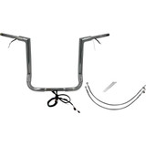 FAT BAGGERS INC. 602216 Fat Baggers Inc. Handlebar Kit - Flat Top - 16" - Chrome 602216
