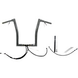 Fat Baggers Inc. Handlebar Kit - Flat Top - 16" - Chrome 612916