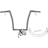 FAT BAGGERS INC. 702916 Fat Baggers Inc. Handlebar Kit - Flat Top - 16" - Chrome 702916