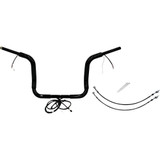 Fat Baggers Inc. Handlebar Kit - Pointed Top - 12" - Black 802512-B
