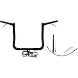 Fat Baggers Inc. Handlebar Kit - Pointed Top - 14" - Black 912014-B