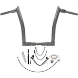 Fat Baggers Inc. Handlebar Kit - Pointed Top - 14" - Chrome 819614