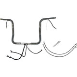 FAT BAGGERS INC. 902514 Fat Baggers Inc. Handlebar Kit - Rounded Top - 14" - Chrome 902514
