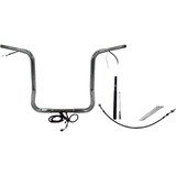 Fat Baggers Inc. Handlebar Kit - Rounded Top - 16" - Chrome 912516