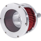 Feuling Oil Pump Corp. Ba Race Series Air Cleaner Kit - Raw - Red Filter 5422