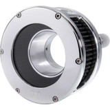 FEULING OIL PUMP CORP. 5538 Feuling Oil Pump Corp. Ba Series Air Cleaner Kit - Chrome - Black Filter 5538