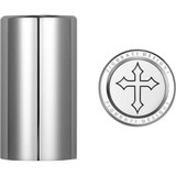 FIGURATI DESIGNS FD41DC2545SS Figurati Designs Docking Hardware Covers - Cross - Long Stainless Steel Fd41-Dc-2545-Ss