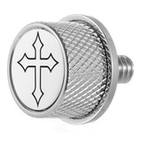 FIGURATI DESIGNS FD41SEAT KNSS Figurati Designs Seat Mounting Knob - Stainless Steel - Cross Fd41-Seat Kn-Ss