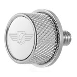 Figurati Designs Seat Mounting Knob - Stainless Steel - Logo Fd01-Seat Kn-Ss