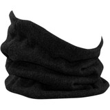 ZAN HEADGEAR WFMFN114 Zan Headgear Microfleece Neck Gaiter - Black Wfmfn114