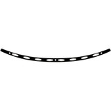 MEMPHIS SHADES MEB0975 Memphis Shades Windshield Trim - Black - Oval - Flh Meb0975