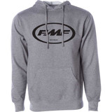 FMF FA22121903GHRSM Fmf Factory Classic Don Pullover Fleece Hoodie - Gunmetal Heather - Small Fa22121903Ghrsm