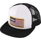 FMF SP21196911WHT Fmf Stars And Bars Hat - White Sp21196911Wht