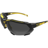 FORCEFLEX FF401095041 Forceflex Ff4 Sunglasses - Foam - Black/Yellow - Smoke Ff4-01095-041