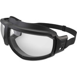 FORCEFLEX FFG01045040 Forceflex Riding Goggles - Anti-Fog - Black/Gray - Clear Ffg-01045-040