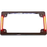 CUSTOM DYNAMICS TF07C Custom Dynamics License Plate Frame With Led - Flat - Chrome Tf07-C
