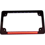 CUSTOM DYNAMICS TF02B Custom Dynamics Dual License Plate Frame - Black Tf02-B