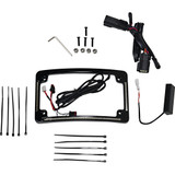 Custom Dynamics All In One License Plate Frame - Black Tf05-Bcm4-B