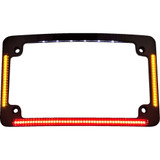 CUSTOM DYNAMICS TF05B Custom Dynamics License Plate Frame - Radius - Black Tf05-B