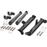 Frame Mounted Adjustable Highway Peg Mount - Extended - Black 60621