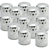 S&S Cycle Oil Filters - Chrome - 12-Pack 310-0242