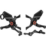 GILLES TOOLING MUE2BM05B Gilles Tooling Mue2 Rearset - Black - Bmw Mue2-Bm05-B