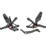 GILLES TOOLING MUE2Y01B Gilles Tooling Mue2 Rearset - Black - Yamaha Mue2-Y01-B