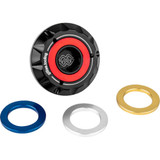 GILLES TOOLING OFC2420 Gilles Tooling Oil Filler Cap - Black - M24 X 2.0 - Bmw Ofc-24-20