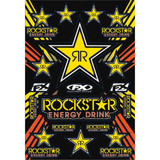 FACTORY EFFEX 1568702 Factory Effex Rockstar Sticker Kit 15-68702