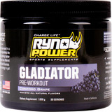 Gladiator Pre-Workout Drink Mix - Tub - Grape Glad-Grp