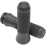 Drag Specialties Grips - Custom - Shot-Peened - Tbw - Black