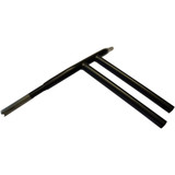Drag Specialties Handlebar - T-Bar - Buffalo - 14" - Flat Black
