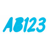 HARDLINE CYN400EC Hardline Sticker Kit - 400 Cyan Blue Cyn400Ec