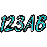 Hardline Sticker Kit 400 - Mint/Black Mtbkg400