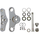 HAWG HALTERS 49WGCR6ST18 Hawg Halters Triple Tree - 49 Mm - Chrome 49Wgcr6-St18