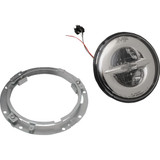 Drag Specialties 7" Reflector-Style Led Headlamp - Chrome