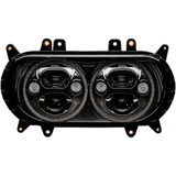 CUSTOM DYNAMICS CDTBRG15B Custom Dynamics Headlight - Black - Fltr Cdtb-Rg-15-B