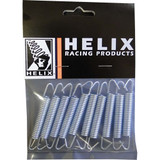 Helix Exhaust Springs - Zinc - 57 Mm - 10-Pack 495-5710