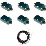 HERETIC 70026 Heretic Rock Light - Green - 6 Pack 70026