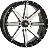 High Lifter Wheel - Hl10 - Front/Rear - Gloss Black W/Machined - 20X7 - 4/137 - 4+3 (+10 Mm) 20Hl10-1137